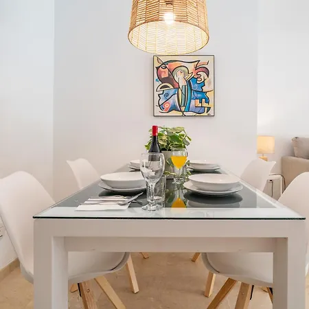 Apartment 1st Line Of The Beach, La Rada Beach! Ac,wifi,terrace, Private Parking Estepona