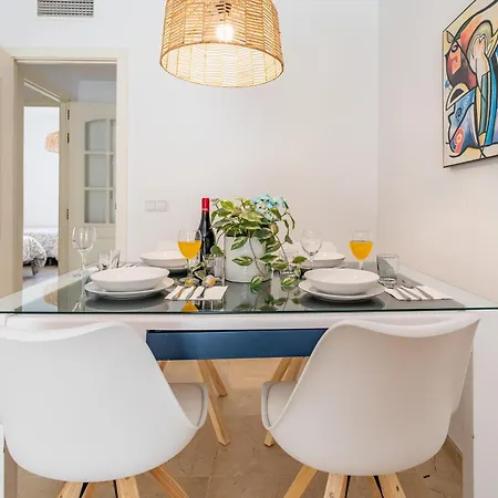 Apartment 1st Line Of The Beach, La Rada Beach! Ac,wifi,terrace, Private Parking